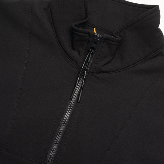 Range Quarter Zip - Jet Black