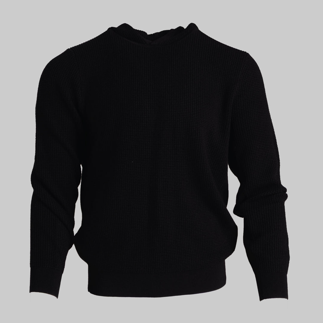 Range Sweater Hoodie - Jet Black