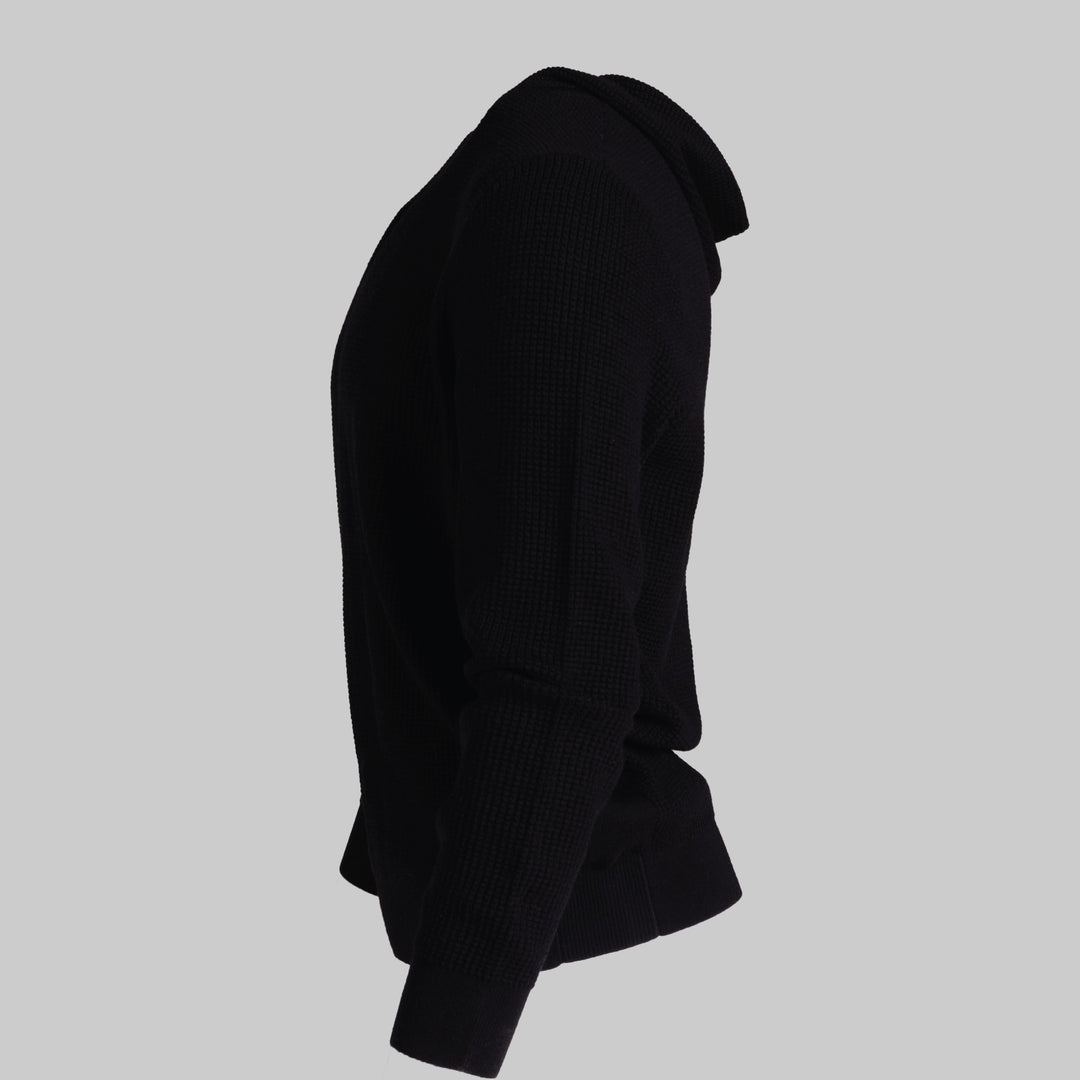 Range Sweater Hoodie - Jet Black