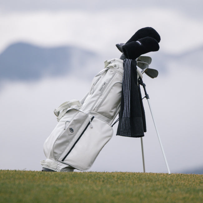 Washington St. Rover Stand Bag - Bone