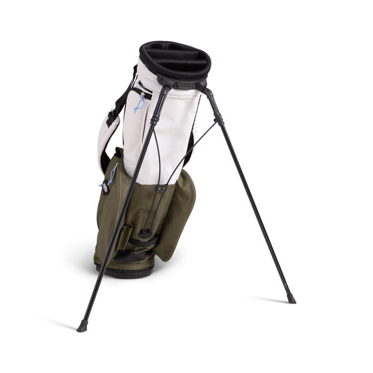 Rover Stand Bag - Bone/Olive Night