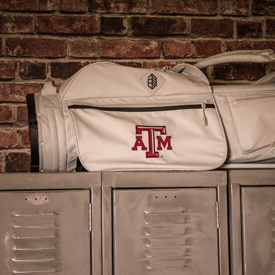 Texas A&M Rover Stand Bag - Bone
