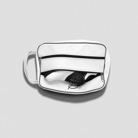 SMU Classic Shoe Bag - White