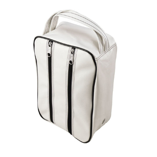Washington St. Classic Shoe Bag - White